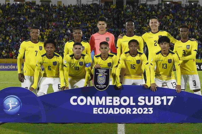 Ecuador se coronó como subcampeón del Sub17