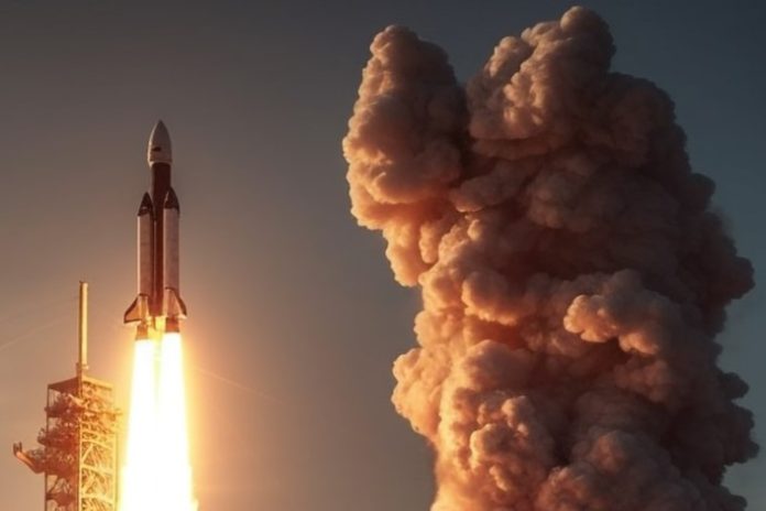 Espectacular explosión del cohete SpaceX consternó las redes