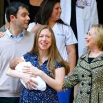 Hillary Clinton y su hija Chelsea