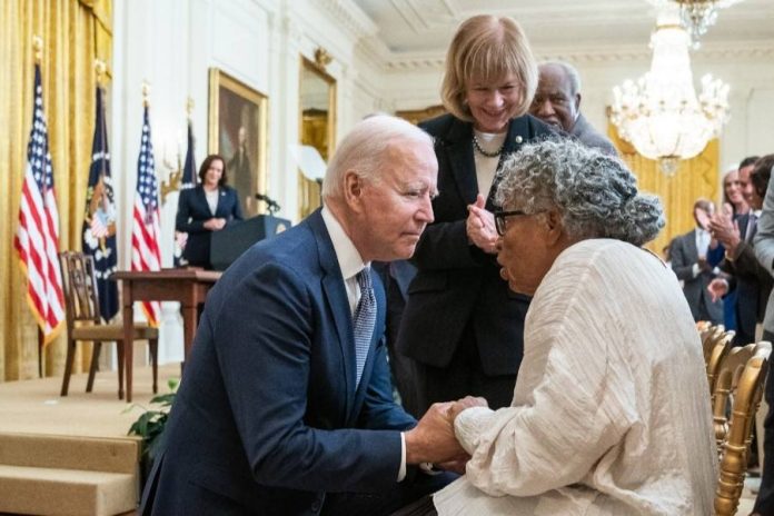 Discurso contra el racismo por el Juneteenth desde The White House