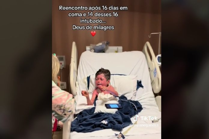 Niño que padece piel de mariposa despertó tras 16 días en coma