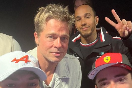 Lewis Hamilton habla de nueva película de la F1 con Brad Pitt