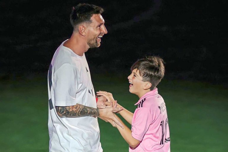 "De tal palo, tal astilla", Thiago Messi en la Sub 12 del Inter Miami CF