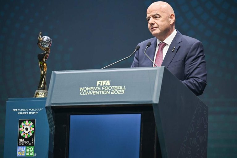Infantino anunció las ganancias para FIFA de la Copa Mundial Femenina