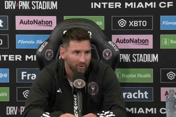 Primera conferencia de prensa de Messi desde que llegó a la MLS