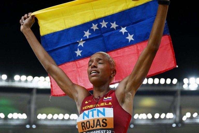 Venezolana Yulimar Rojas ¡lo volvió a hacer! cuarto título mundial seguido