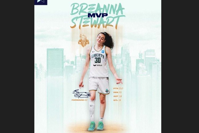 El MVP 2023 de la WNBA fue para una de las New York Liberty