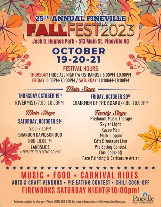 Pineville Fall Fest Tres días de diversión y entretenimiento-2