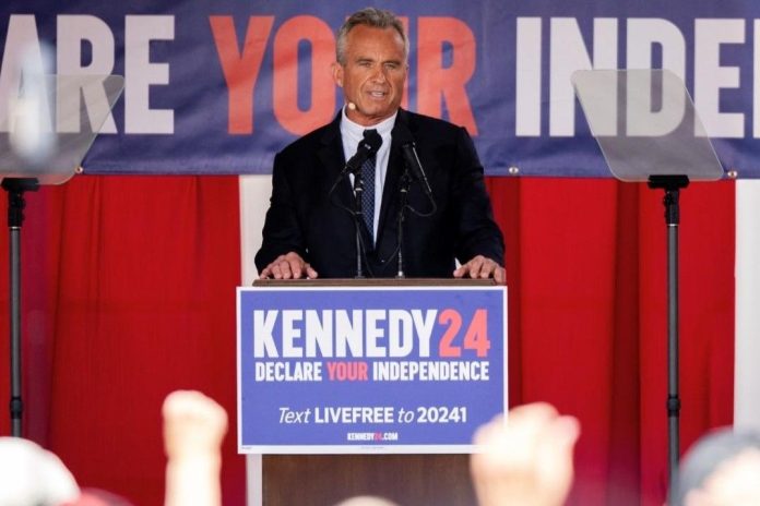 Robert F. Kennedy Jr., como candidato independiente a la presidencia