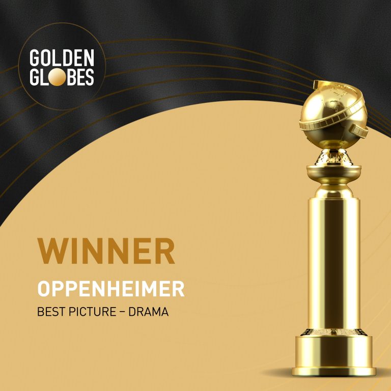 Oppenheimer fue la estrella en los premios Globos de Oro