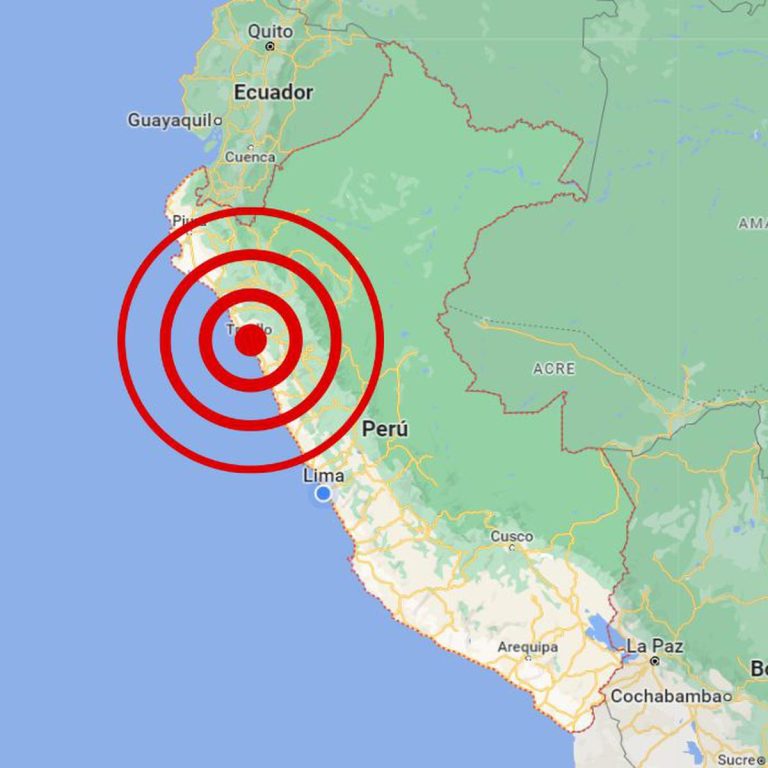 Fuerte sismo sacudió a Lima