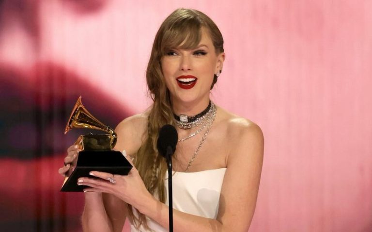 Taylor Swift hizo historia en los Grammy 2024