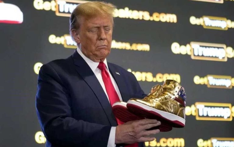 Conozca la nueva marca de zapatos deportivos de Trump