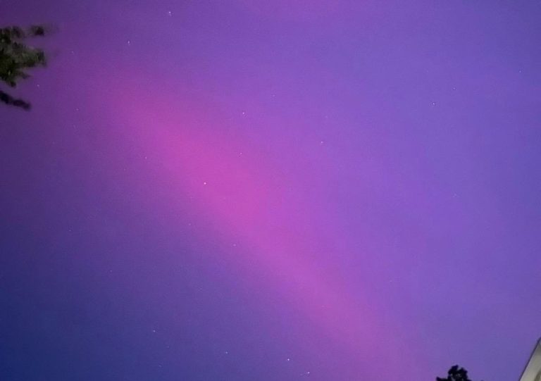 Espectáculo de Auroras Boreales en Carolina del Norte