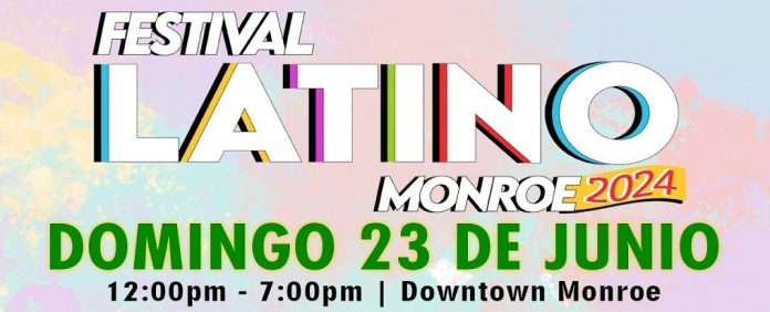 ¡Festival Latino Monroe! Sabor, ritmo y diversión.