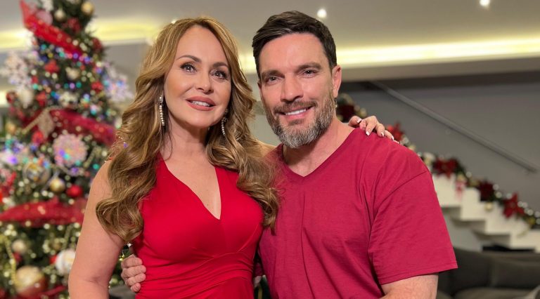 Julián Gil y Gabriela Spanic inician rodaje de una película de navidad