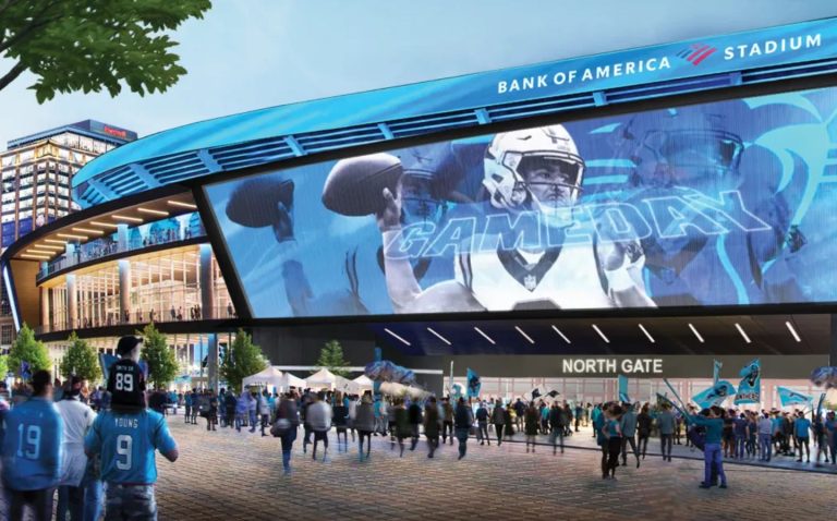 Renovarán el Bank of America Stadium, hogar de los Panthers