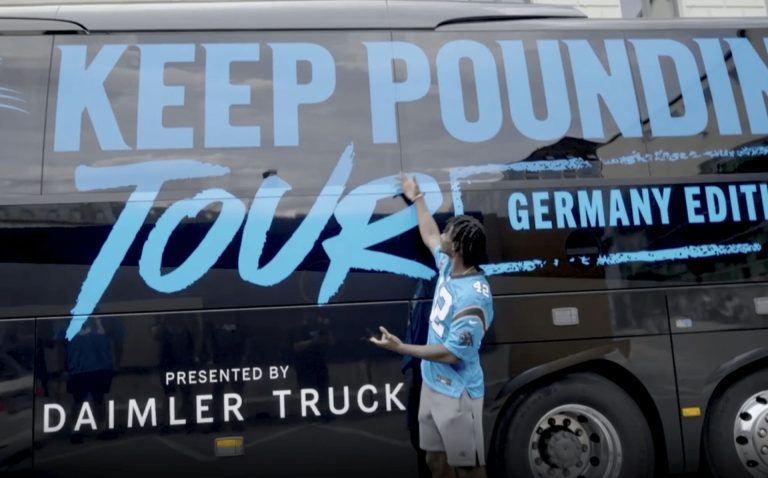 Panthers se enfrentan a Alemania esta semana en el Keep Pounding Tour