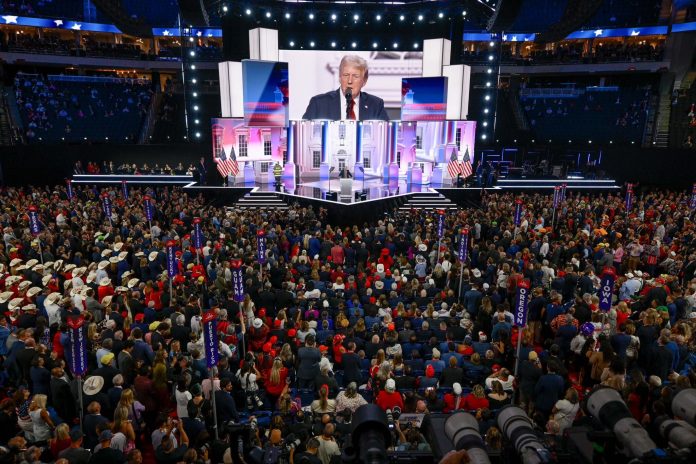 Donald Trump en la Convención Republicana