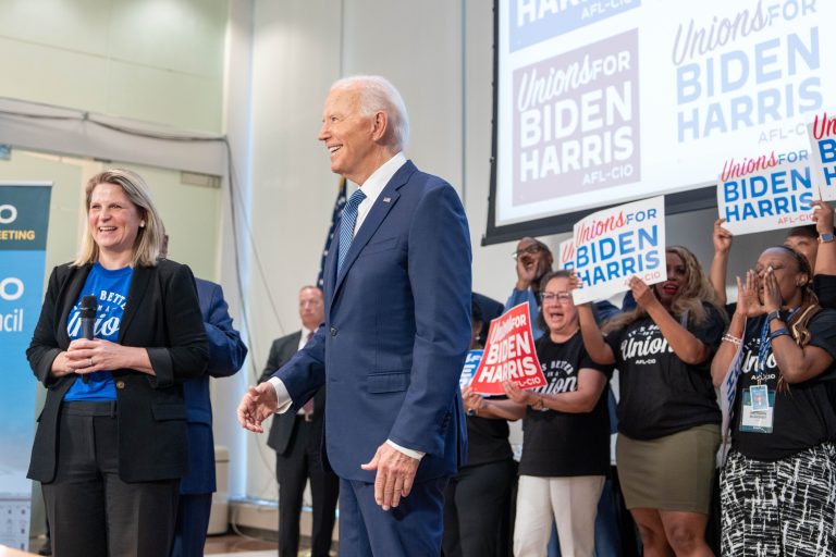 Biden se compromete a vencer a Donald Trump