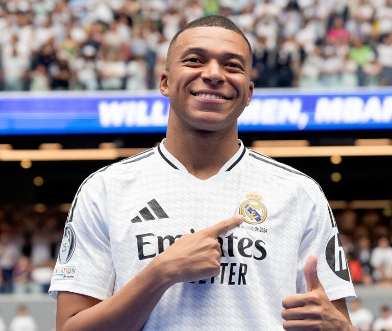 Real Madrid presentó oficialmente a Kylian Mbappé