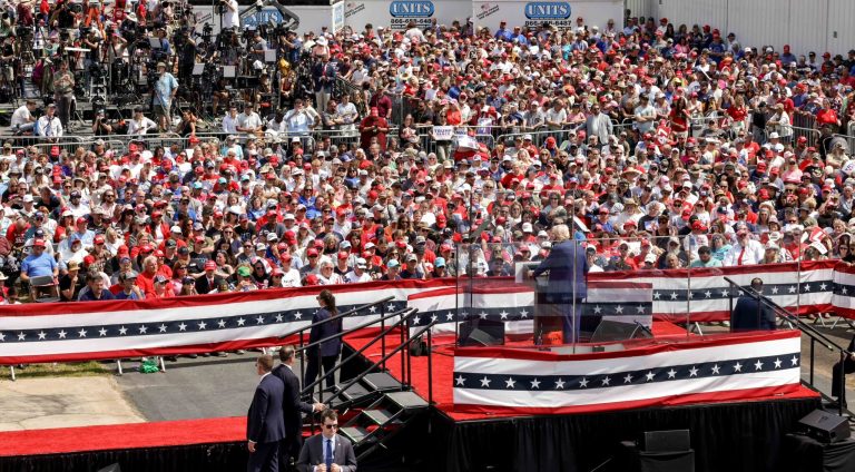 Trump desde Carolina del Norte