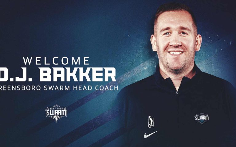 DJ Bakker nuevo entrenador de los Greensboro Swarm