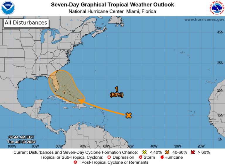 Las Carolinas en alerta por tormenta tropical Debby