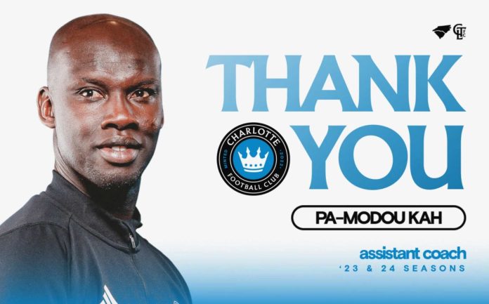 Pa-Modou Kah deja Charlotte FC