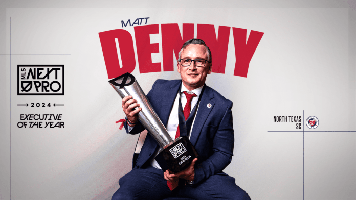 Matt Denny: Ejecutivo Profesional del Año 2024 de MLS NEXT