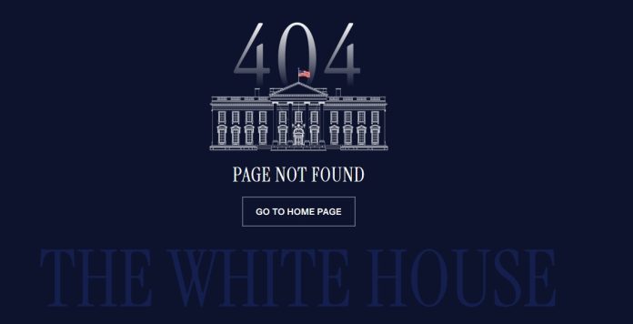 Trump cierra la página web y redes sociales de la Casa Blanca en español