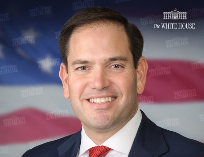 Aprueban por unanimidad a Marco Rubio como secretario de Estado