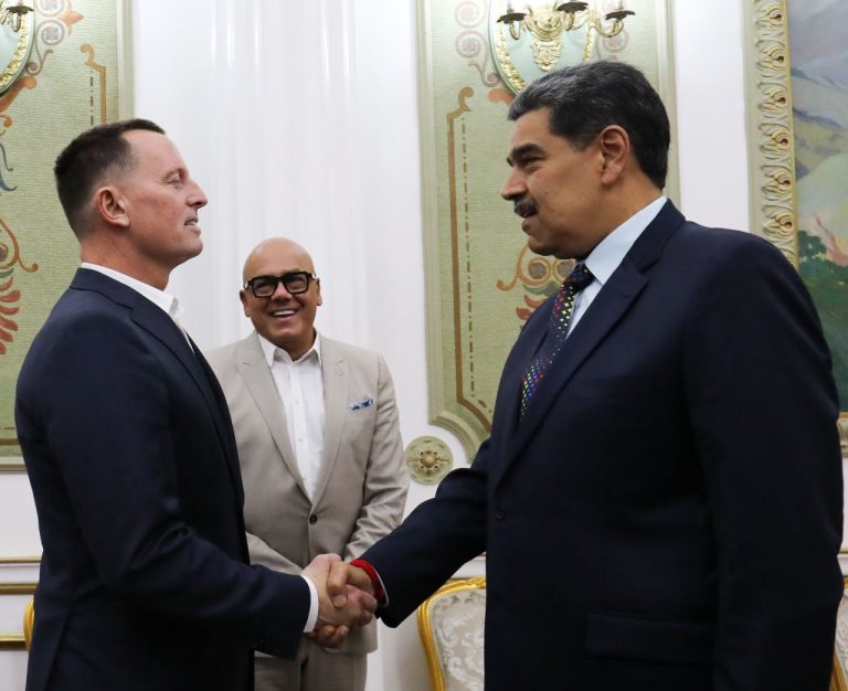 Maduro recibió al enviado especial de Donald Trump