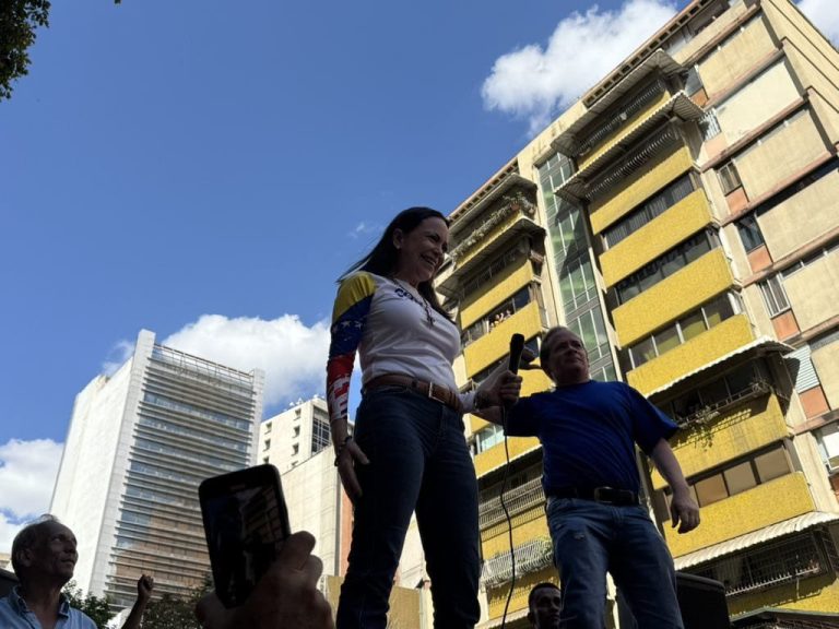 Secuestran a la líder opositora María Corina Machado en Caracas