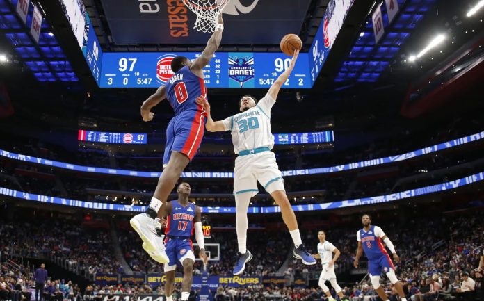 Los Hornets vuelven a la carga y casi completan su remontada en Detroit