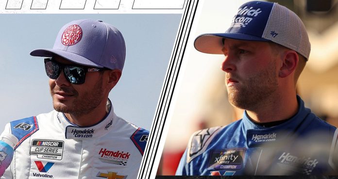Kyle Larson y William Byron se dividirán tres carreras de camiones para Spire Motorsports