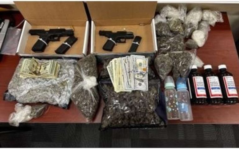 Operativo policial incauta armas de fuego y drogas