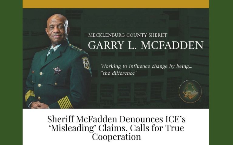 Controversia por declaraciones del Sheriff McFadden sobre el ICE