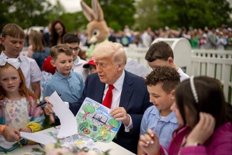 La Casa Blanca celebró el tradicional Lunes de Pascua