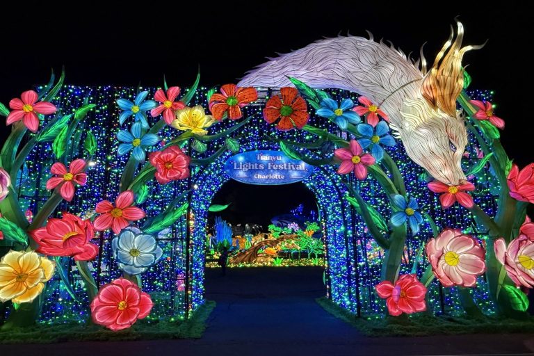El Festival de Luces Tianyu trae una experiencia única llena de color