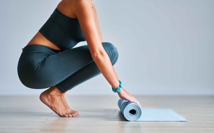 Pilates gratuitos en el parque de Prosperity Village