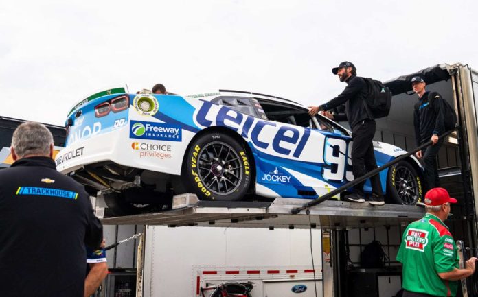 Dentro de la logística del espectáculo de NASCAR rumbo a México