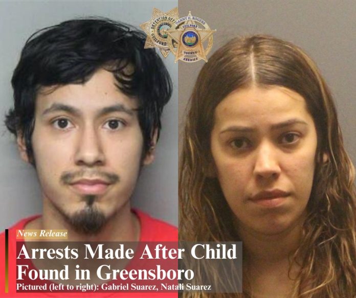 Caso de niña encontrada en Greensboro termina con arrestos por abuso infantil