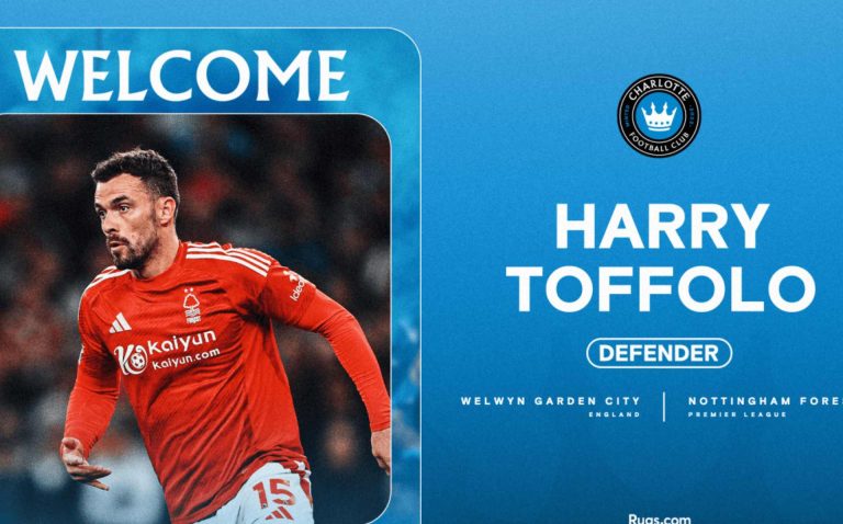 El Charlotte FC ficha al defensa inglés Harry Toffolo