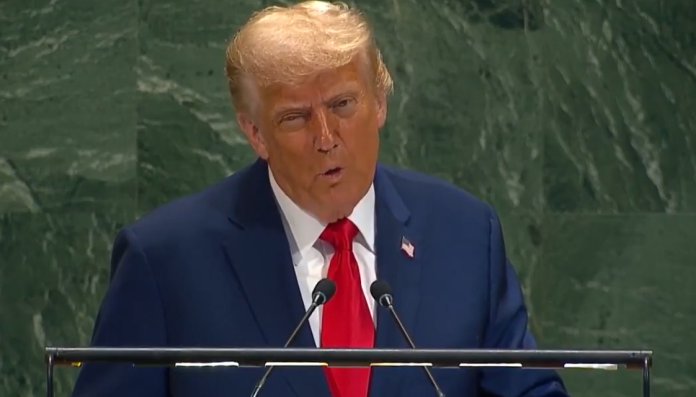 Trump condena en la ONU el reconocimiento de Palestina