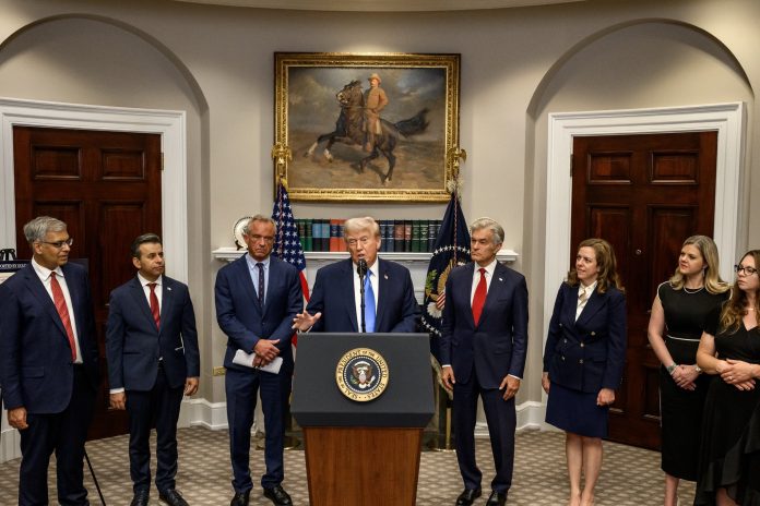 Trump asocia el paracetamol con el autismo en niños