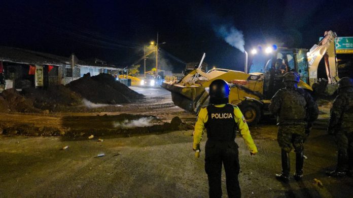 Ecuador declara el estado de excepción en siete provincias por protestas