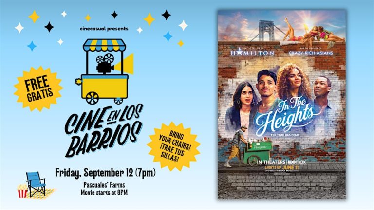 Cine bajo las estrellas: Proyección gratuita en Pascualesfarm