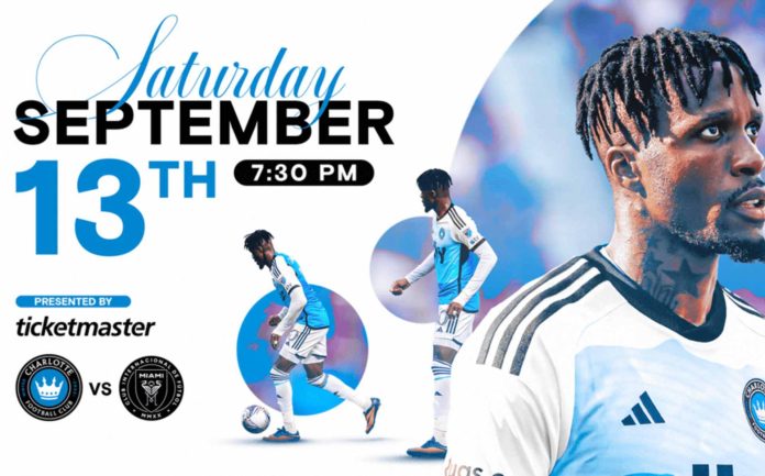 ¡Agotadas! 35.000 entradas vendidas para Charlotte FC vs Inter Miami