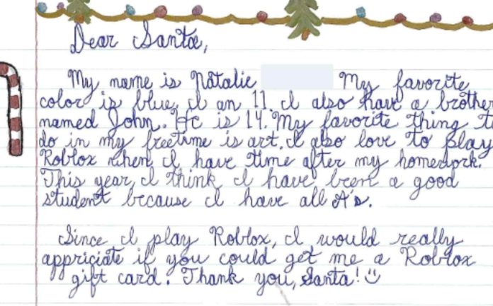 Arranca la temporada de cartas a Papá Noel con la Operación Santa del USPS